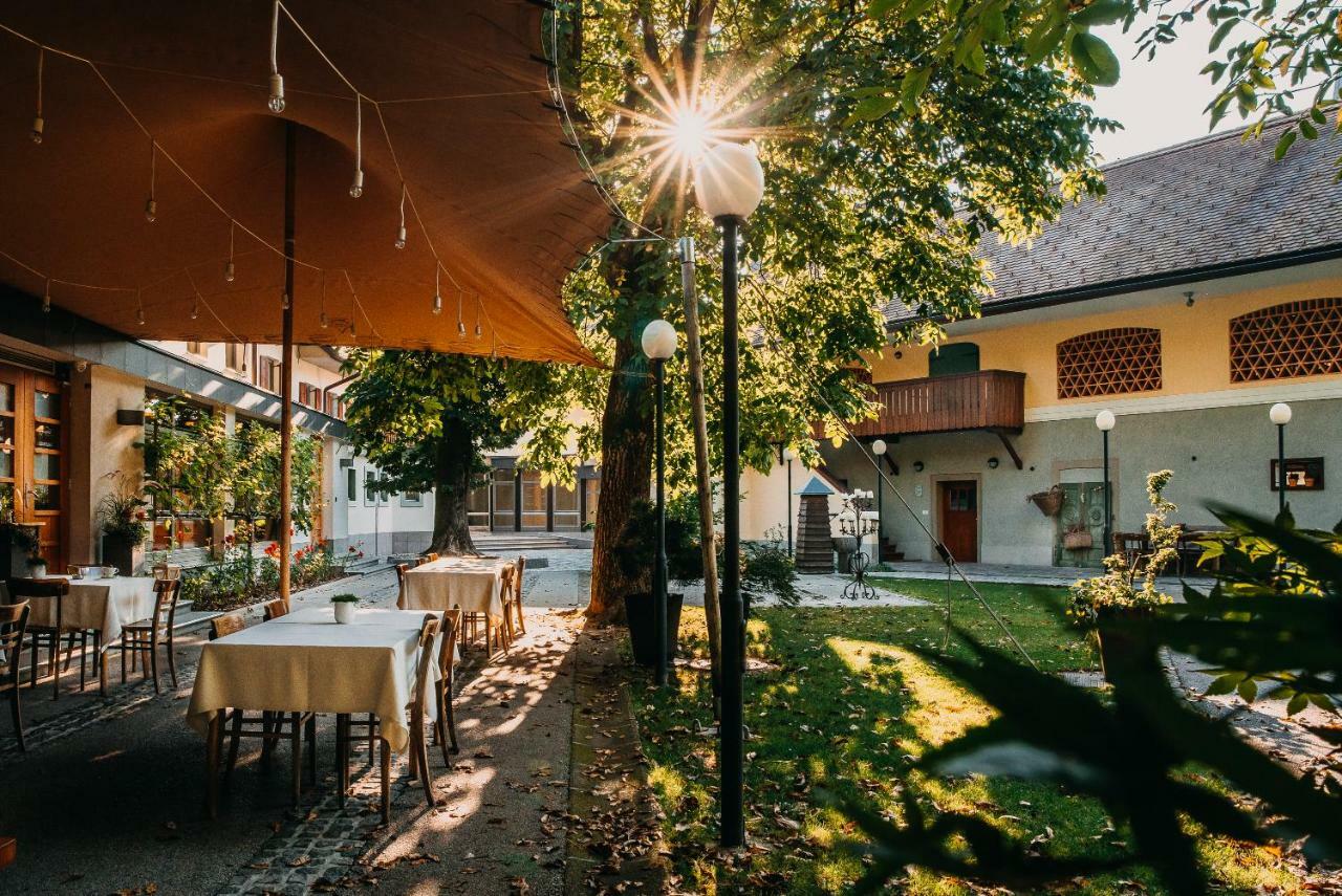 Hotel Dvor Jezersek Brnik Церклє-на-Горенськем Екстер'єр фото